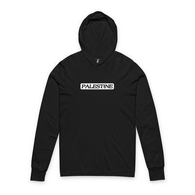 Palestine Hooded Long Sleeve Tee