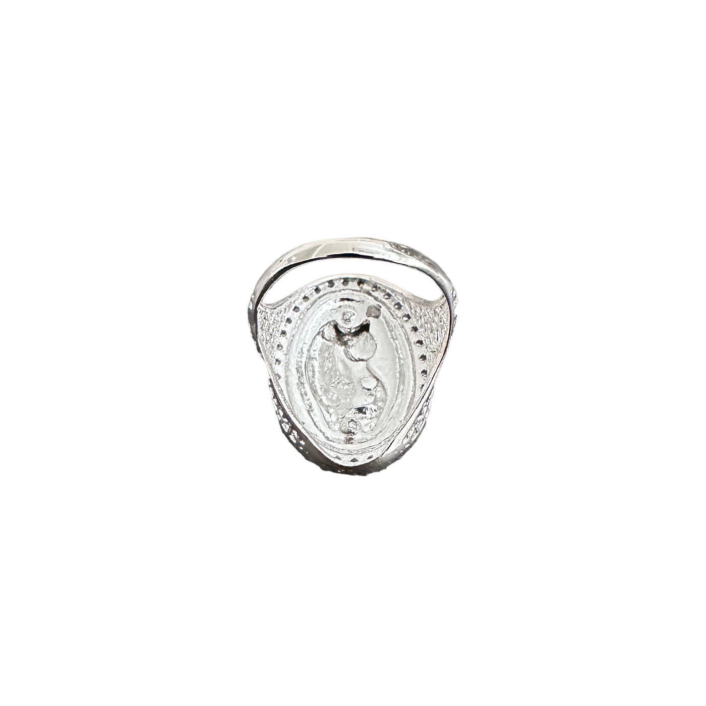 Made in Palestine Coin Replica Sterling Silver Ring