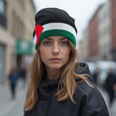 Palestine Flag Beanie