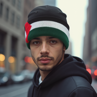 Palestine Flag Beanie