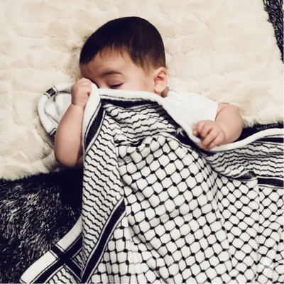 Kufiya Baby Blanket