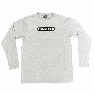 Palestine Velvet Embroidered Shirt Long Sleeve