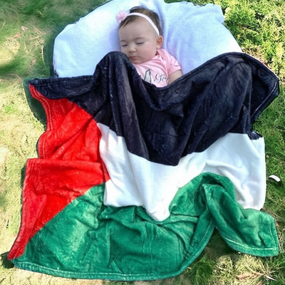 Palestinian Flag Baby Blanket