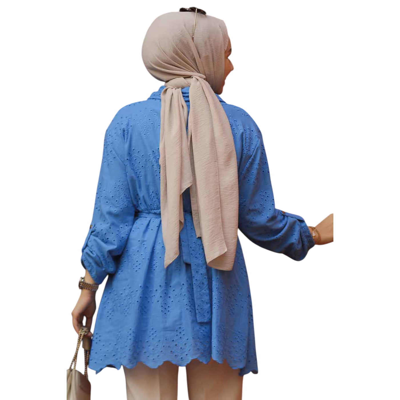 Modest Fashion Blue Tunic