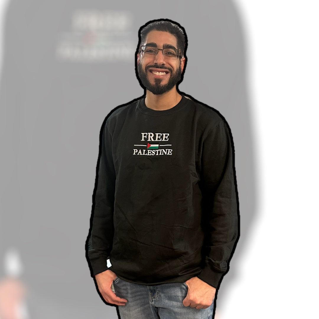 The FREE PALESTINE Crewneck Sweatshirt