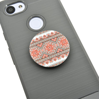 Palestinian Printed Tatreez Design Cell Phone Grip