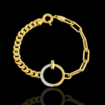 21K Solid Gold Bracelet