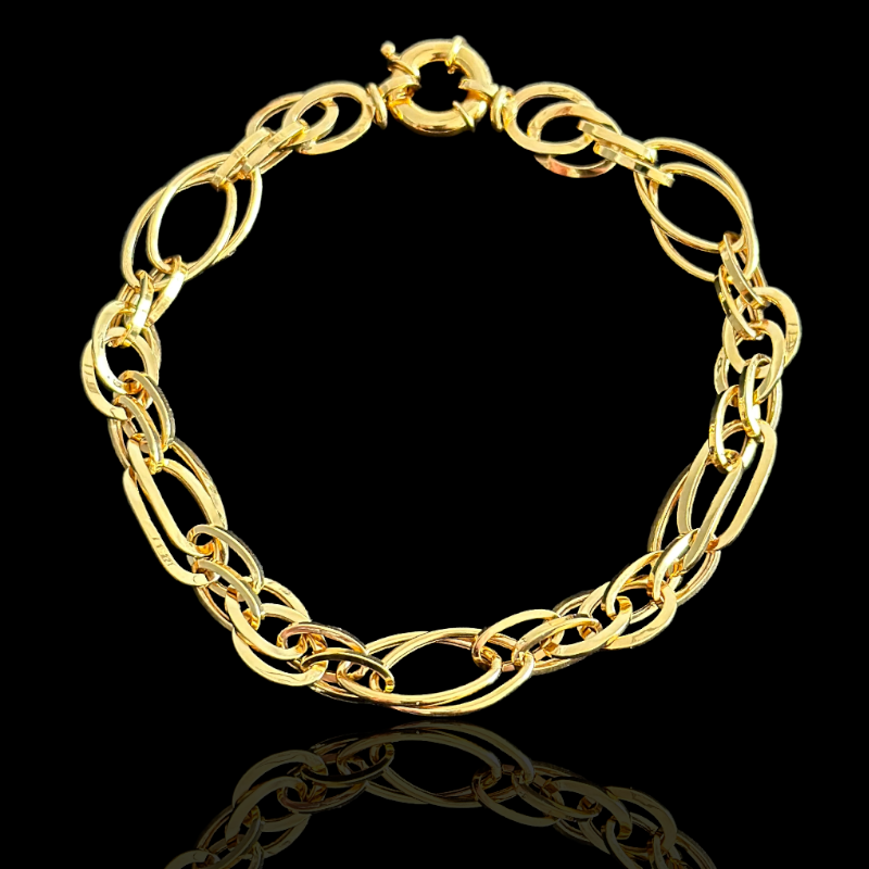 21K Solid Gold Bracelet