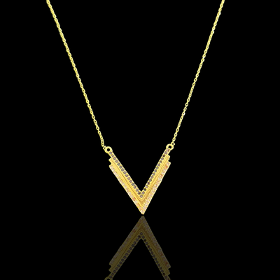21K Solid Gold Necklace