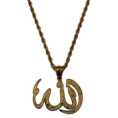 Allah Necklace Gold or Silver
