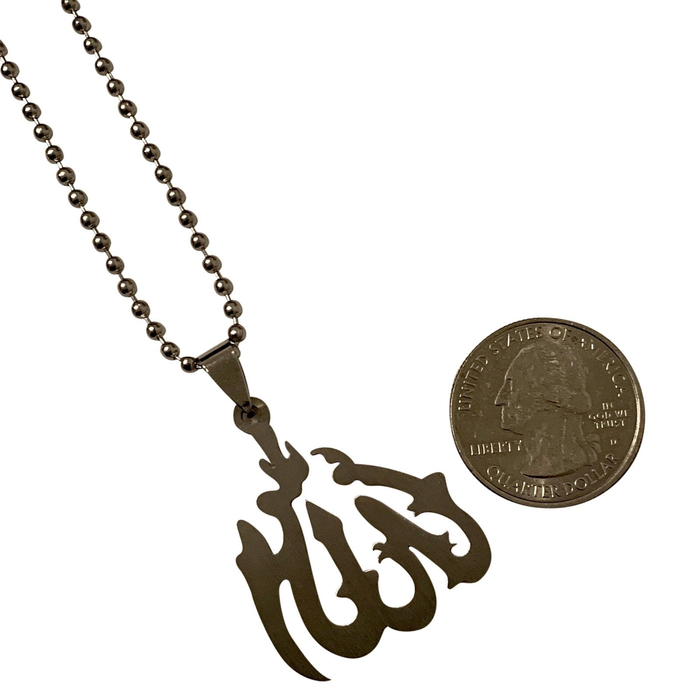 Allah Necklace Silver