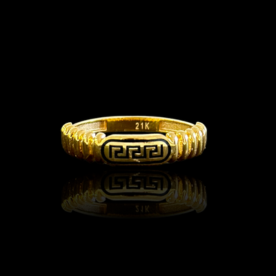21K Solid Gold Ring