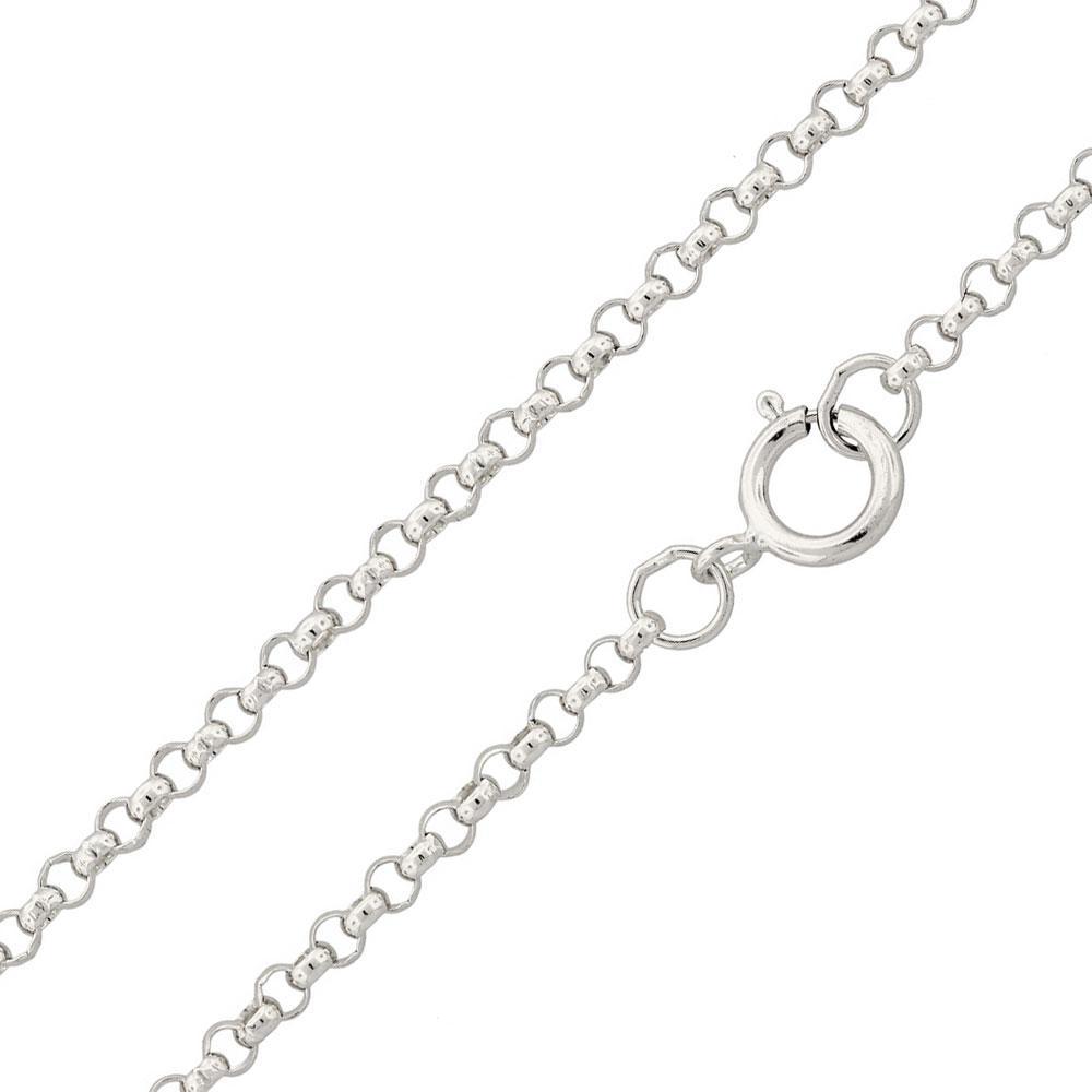 Sterling Silver Rolo 040 3mm Chain All Lengths