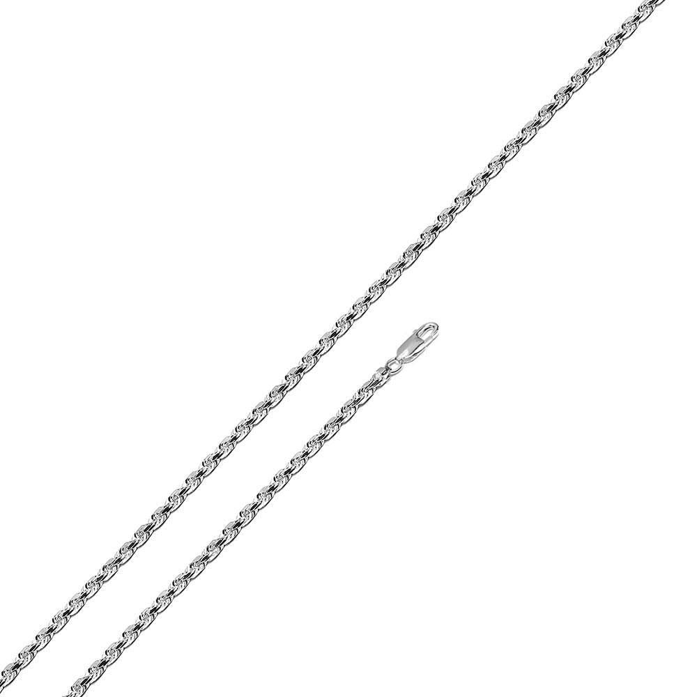 Sterling Silver Rope 035 1.5mm Chain All Lengths