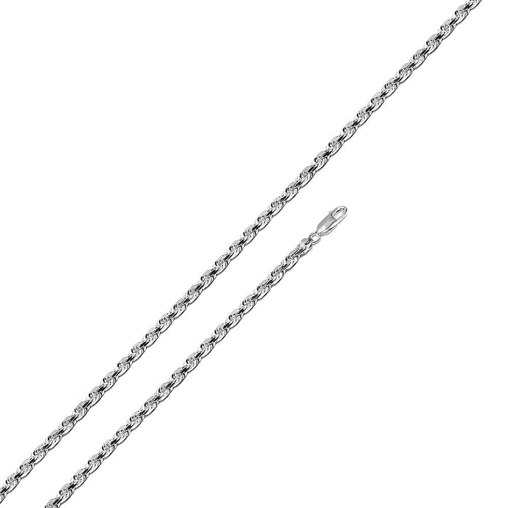 Sterling Silver Rope 040 2mm Chain All Lengths