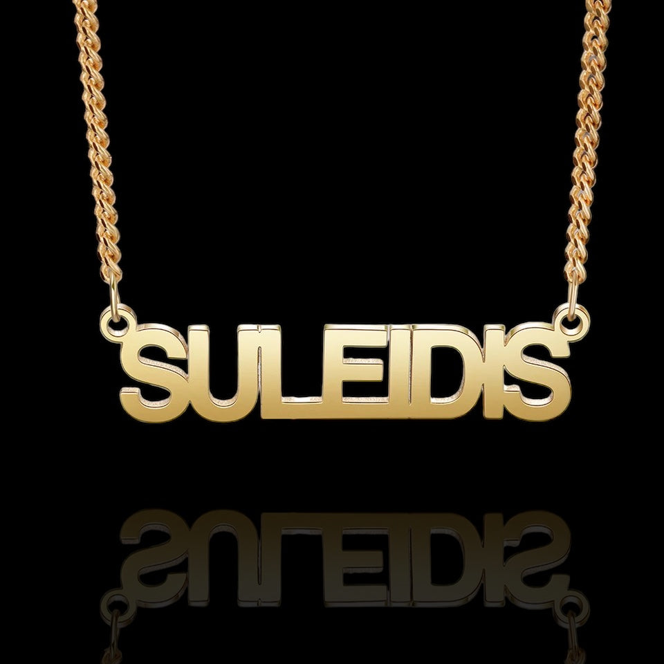 Stainless Steel Custom Name Cuban Necklace