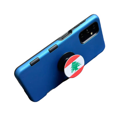 Lebanon Flag Cell Phone Grip