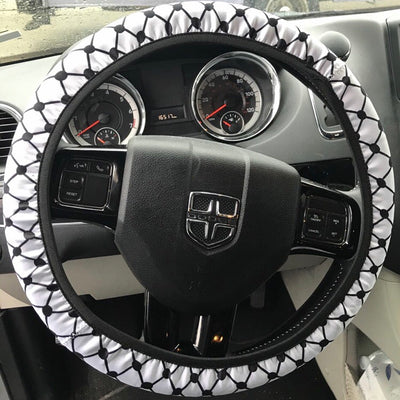 Palestinian Kufiya Steering Wheel Cover