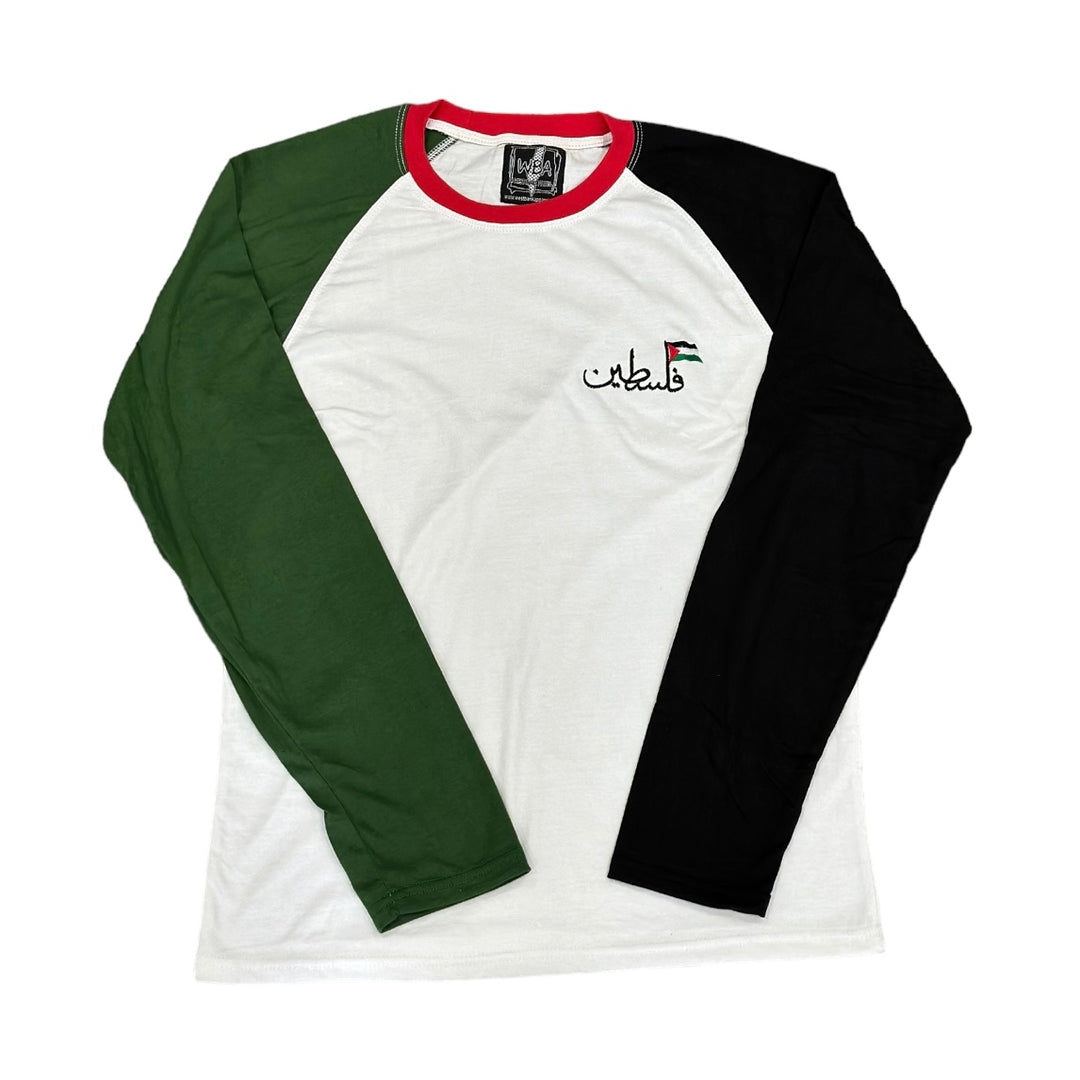 Palestinian Flag Long Sleeve T-Shirt – West Bank Apparel