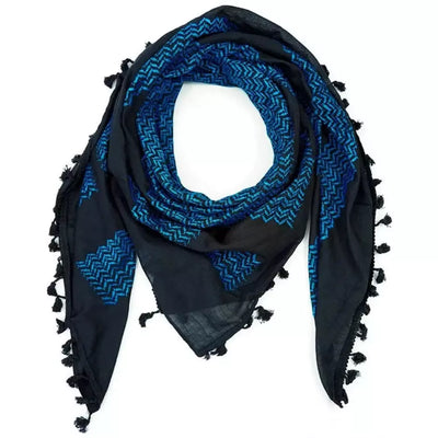 Authentic Hirbawi Yafa Blue Kufiya